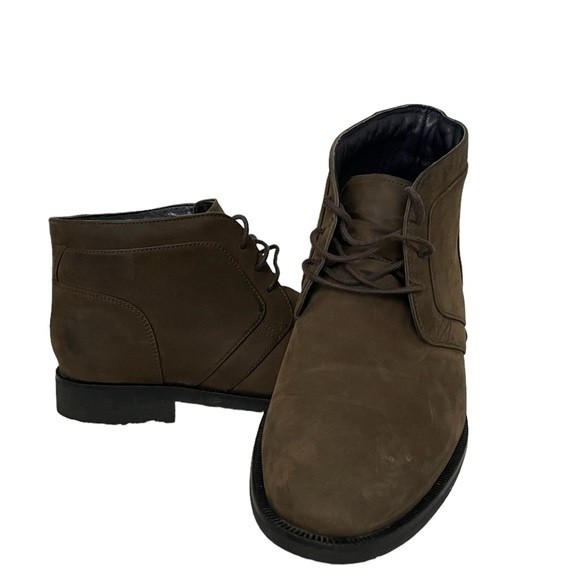 Cole Haan Chukka Brown Waterproof Suede Leather Ankle Boots Men’s EUC Sz 8 M main image 10